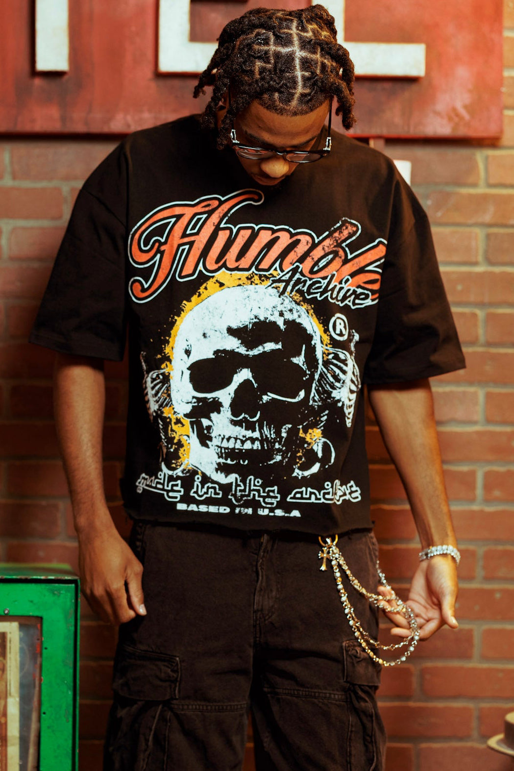 Oversized Cropped Tee