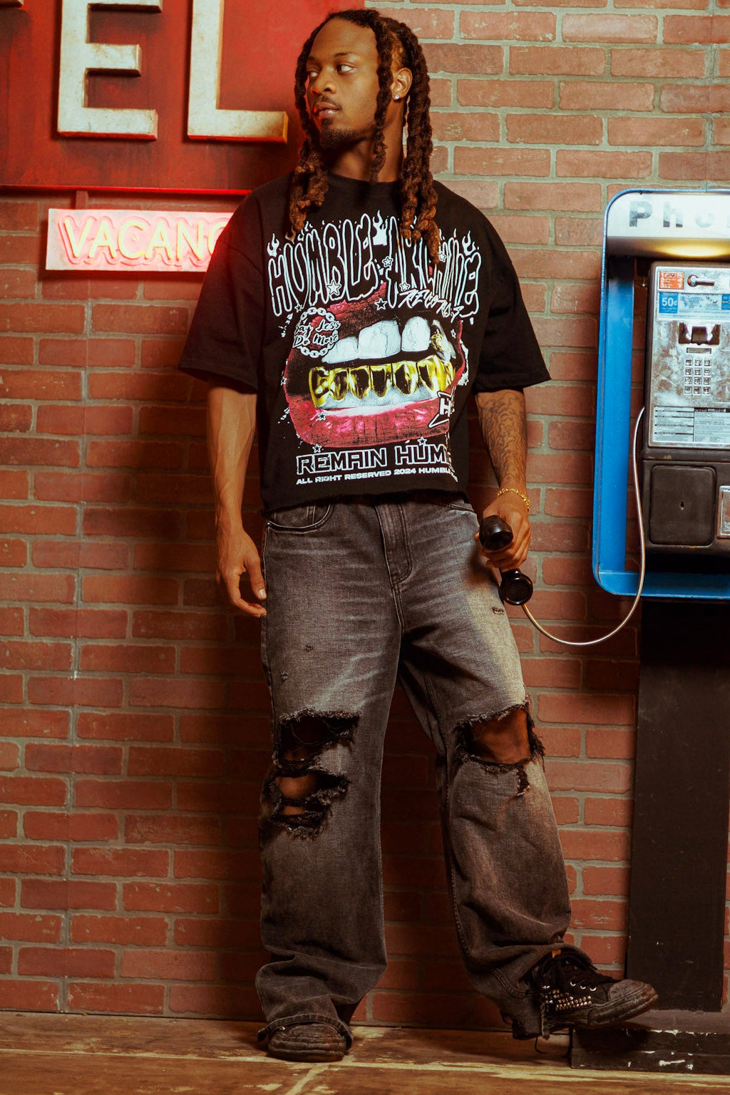 Oversized Cropped Tee