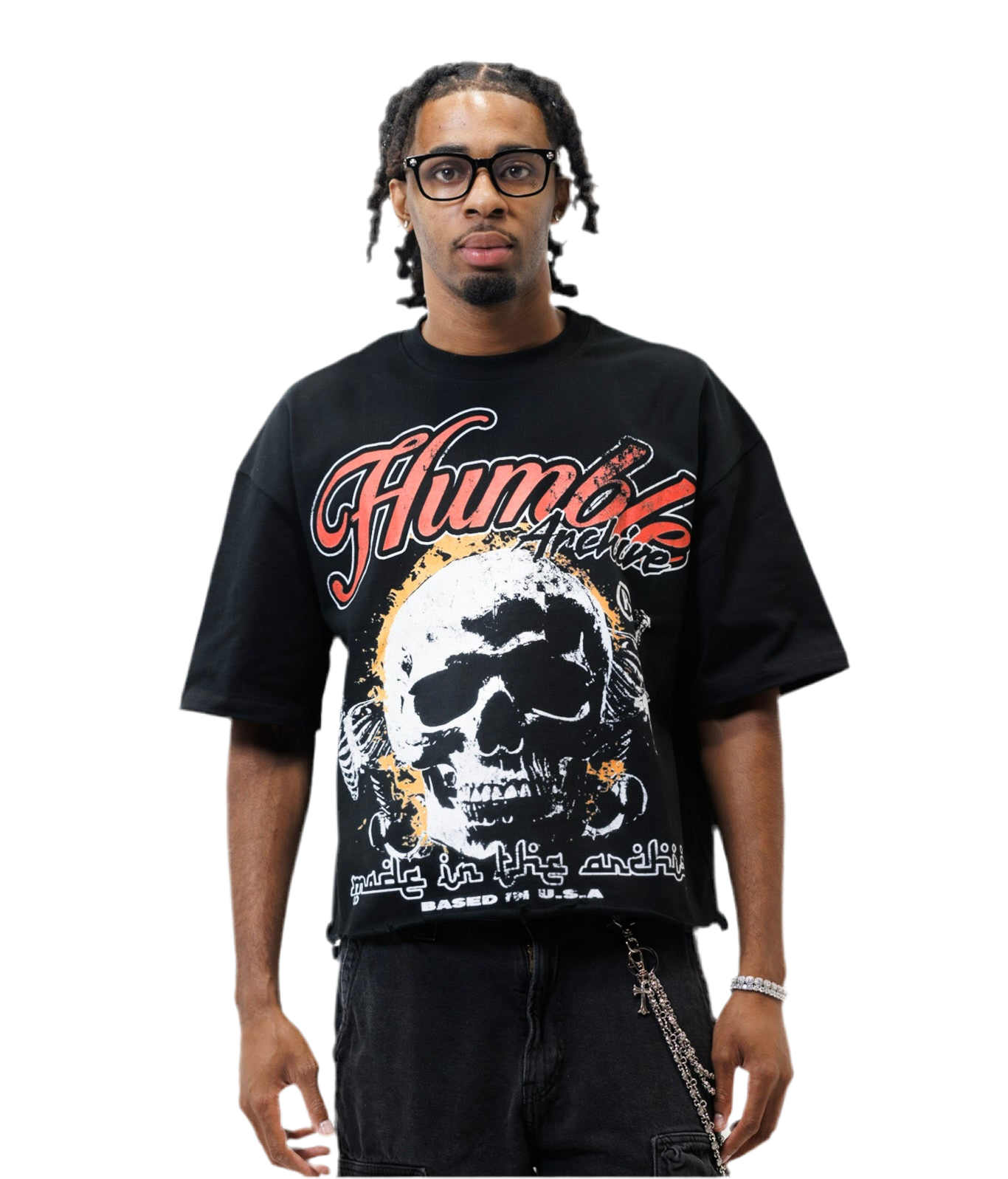 Oversized Cropped Tee