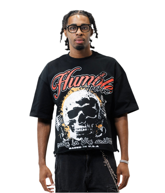 Oversized Cropped Tee