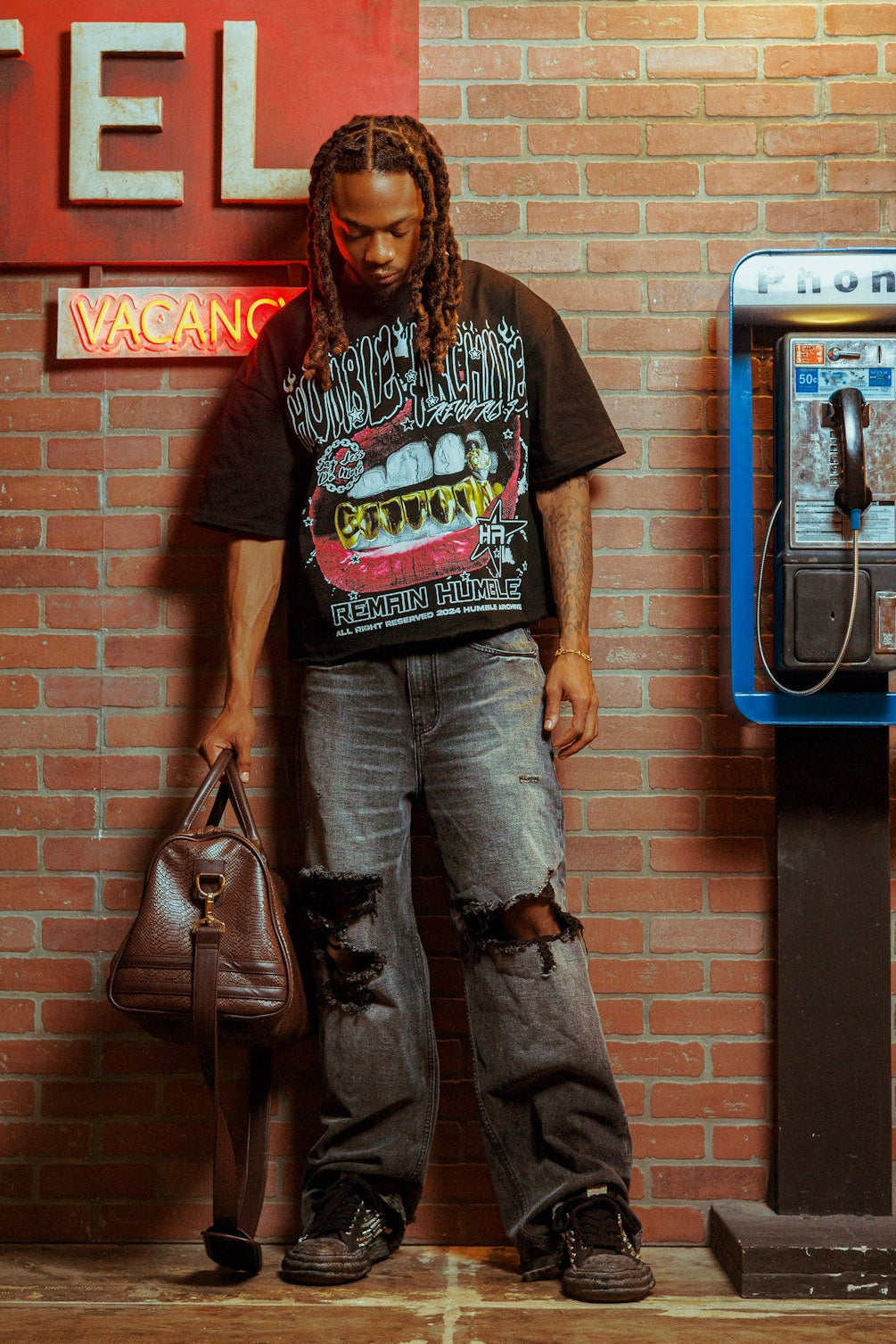 Oversized Cropped Tee