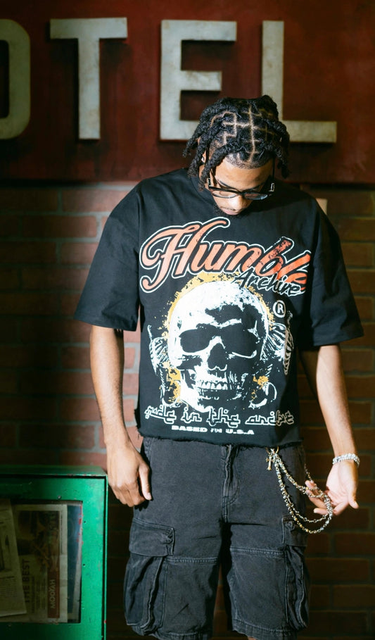 Oversized Cropped Tee