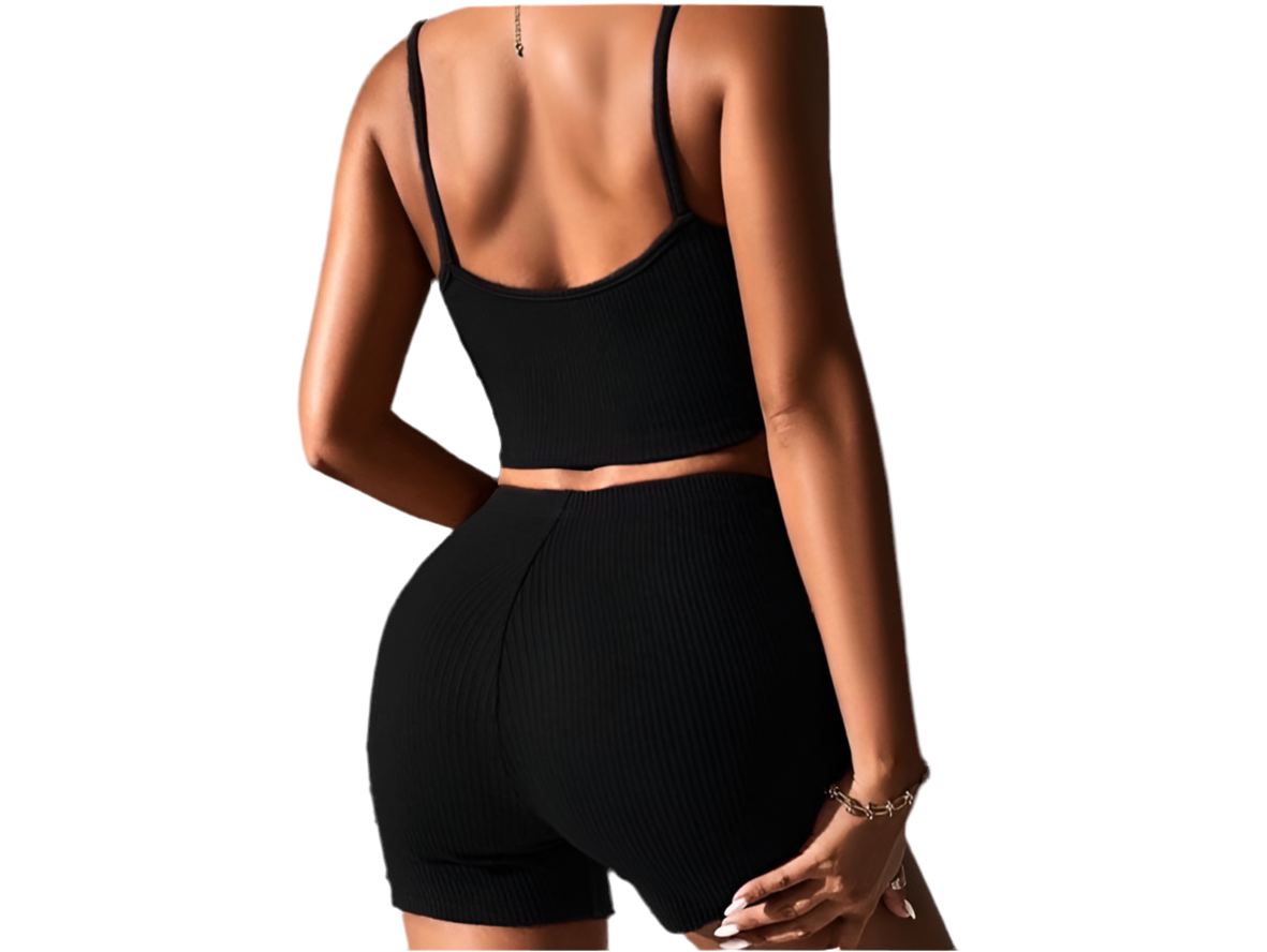 Cami crop top & short set
