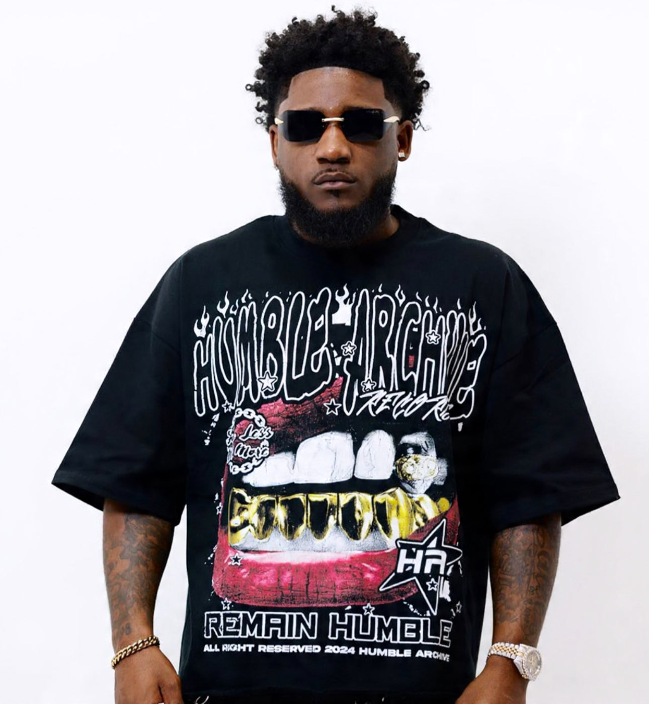 Oversized Cropped Tee