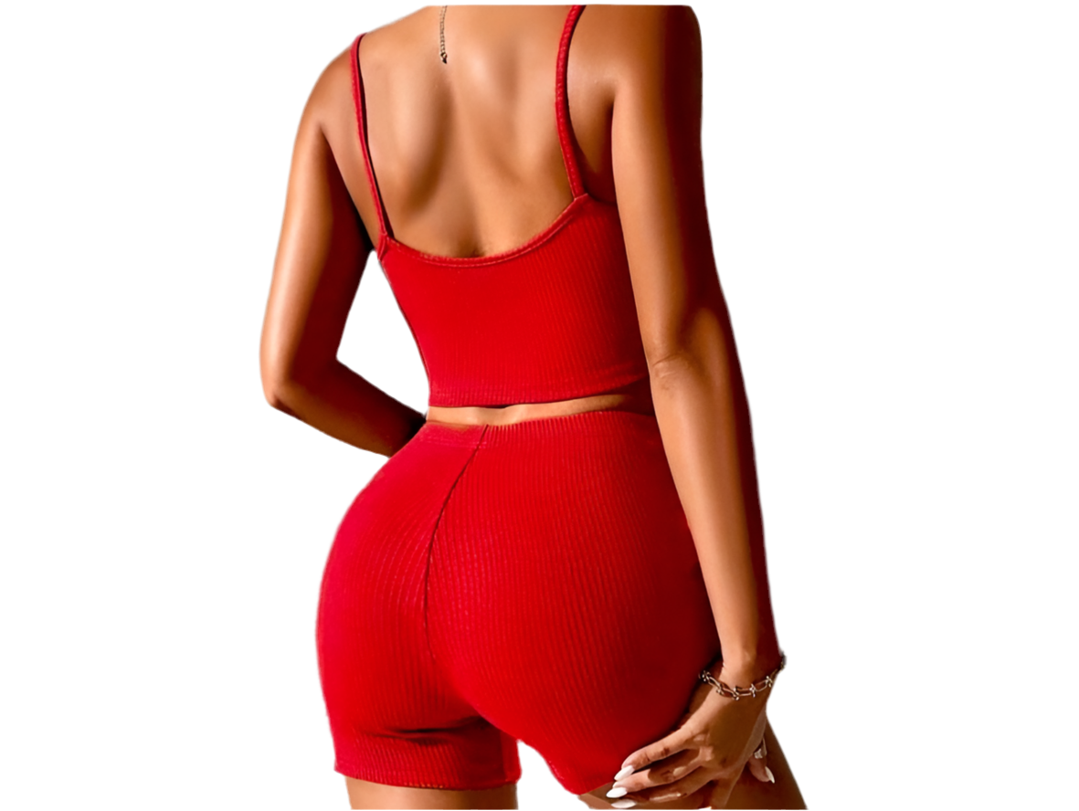 Cami Crop top & Shorts set